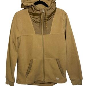 Hollister Brown Lined Jacket